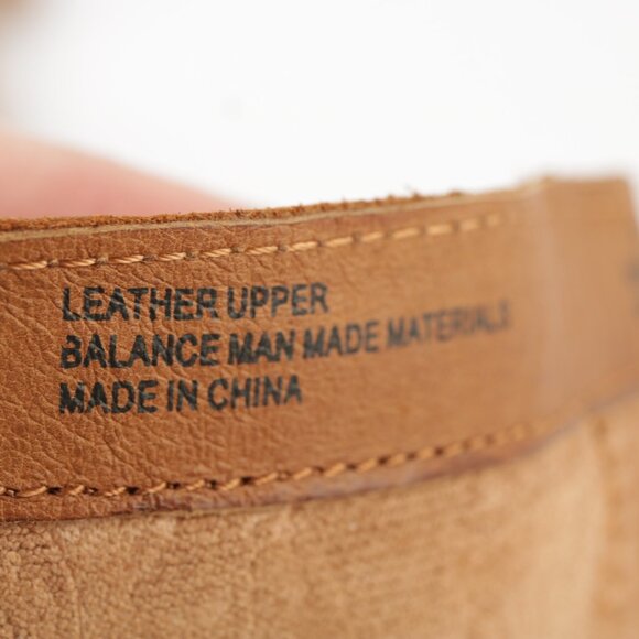 Born Women Mallory Riding Boots Size 8 Tall Cognac Leather Block Heel Elegant - Picture 10 of 16